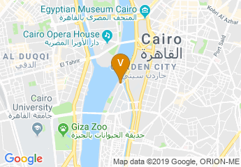 map of Grand Nile Tower Garden City