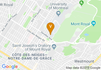 map of Pavillon Jean-Brillant