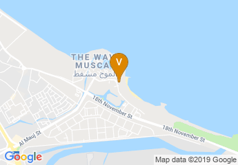 map of Kempinski Hotel Muscat Oman