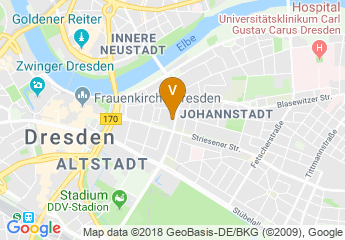 map of St. Benno Gymnasium