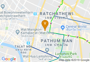 map of Holiday Inn Express Bangkok Siam