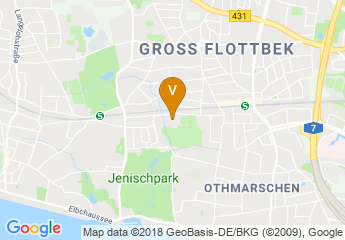 map of Christianeum Hamburg