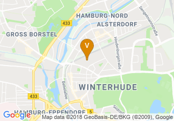 map of Sporthalle Hamburg