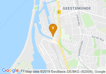 map of Comfort Hotel Bremerhaven