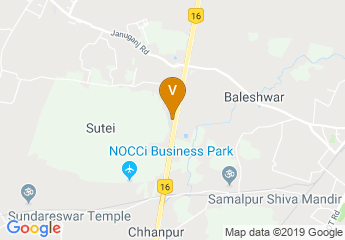 map of Fakir Mohan University
