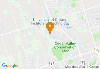 map of Residence & Conference Centre - Oshawa