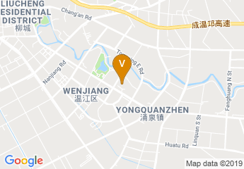 map of China Western International Automobile City