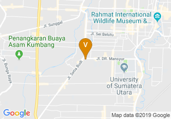 map of Hotel GranDhika Setiabudi Medan