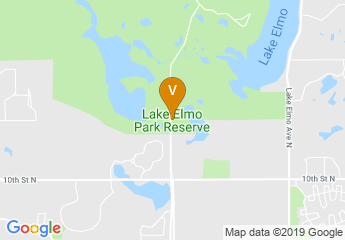 map of Lake Elmo Park Reserve