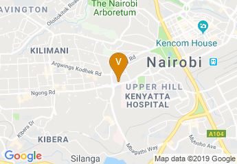 map of The Nairobi Hospital Convention Centre