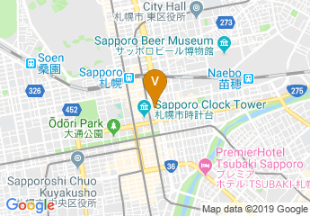 map of Maruito Sapporo Building