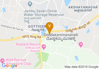 map of T John College of Computer Department, Bangalore