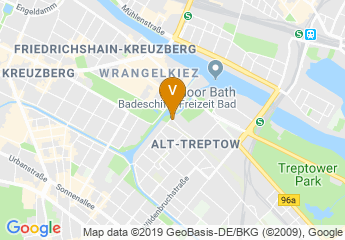 map of Factory Berlin Görlitzer Park