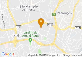 map of Arcádia Casa do Chocolate (Campus São João)