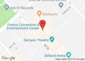 map of Fresno Convention & Entertainment Center