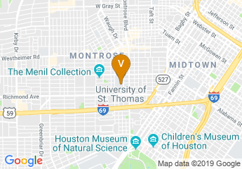 map of University of St. Thomas