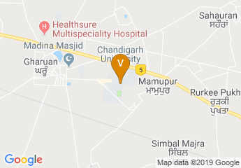 map of Chandigarh University