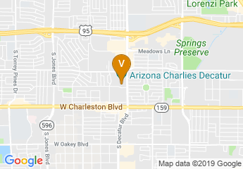 map of Arizona Charlies Decatur
