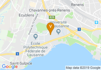 map of UNIL - Amphipôle