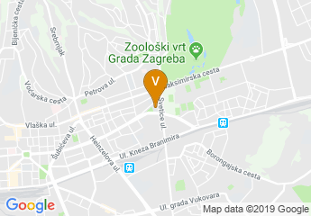 map of University of Zagreb Faculty of Economics and Business Zagreb