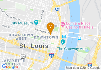 map of Magnolia Hotel St. Louis, a Tribute Portfolio Hotel