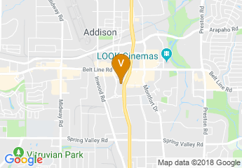 map of Dallas/Addison Marriott Quorum by the Galleria