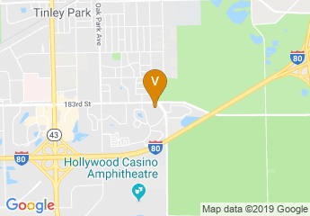 map of Christian Life Center - Tinley Park Campus