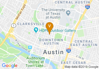 map of Texas Center for the Judiciary