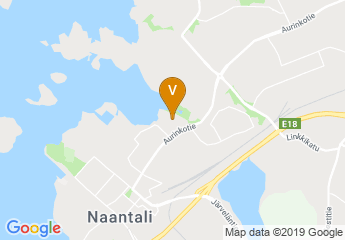 map of Nådendals Spa