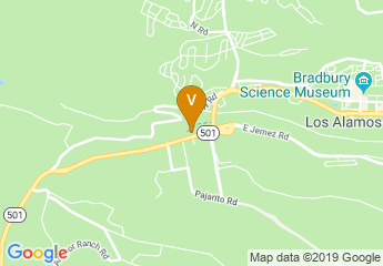 map of Los Alamos Research Park