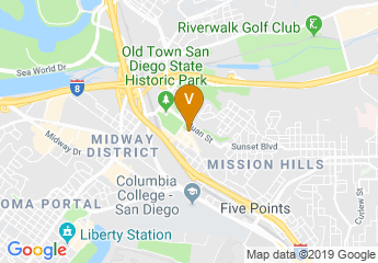 map of Best Western Plus Hacienda Hotel Old Town