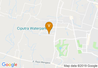 map of Universitas Ciputra Surabaya