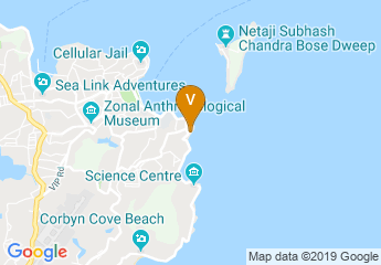 map of Sinclairs Bayview Port Blair