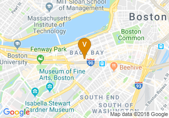 map of Mandarin Oriental, Boston