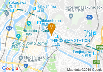 map of TKPガーデンシティPREMIUM広島駅前