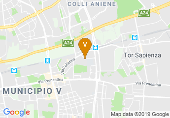 map of Holiday Inn Express Rome - East