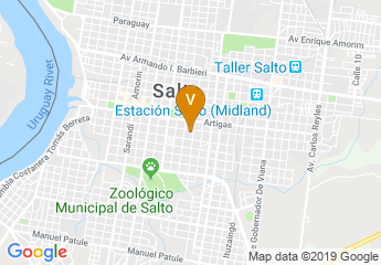 map of University of the Republic (Regional Norte)