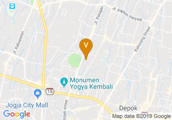 map of The Alana Yogyakarta Hotel & Convention Center
