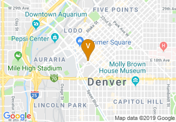 map of The Studio Loft at Ellie Caulkins Opera House