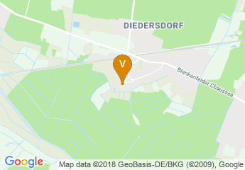 map of Schloss Diedersdorf