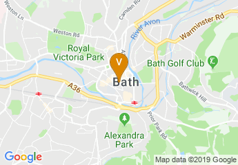 map of Bath Christmas Market