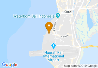 map of Holiday Inn Express Baruna Bali