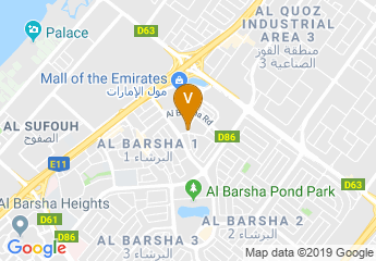 map of MENA Plaza Hotel Albarsha