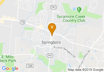 map of Springboro Historical Society