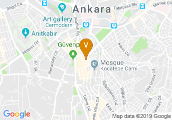 map of Alba Hotel Ankara