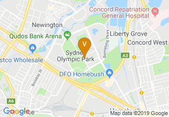 map of Pullman at Sydney Olympic Park