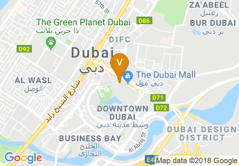 map of The Address Dubai Mall