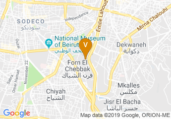 map of Biel The PARKS Beirut