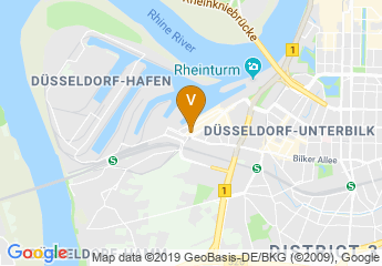 map of UCI Kinowelt Düsseldorf