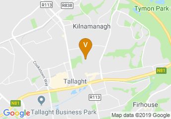 map of Technological University Dublin - Tallaght Campus